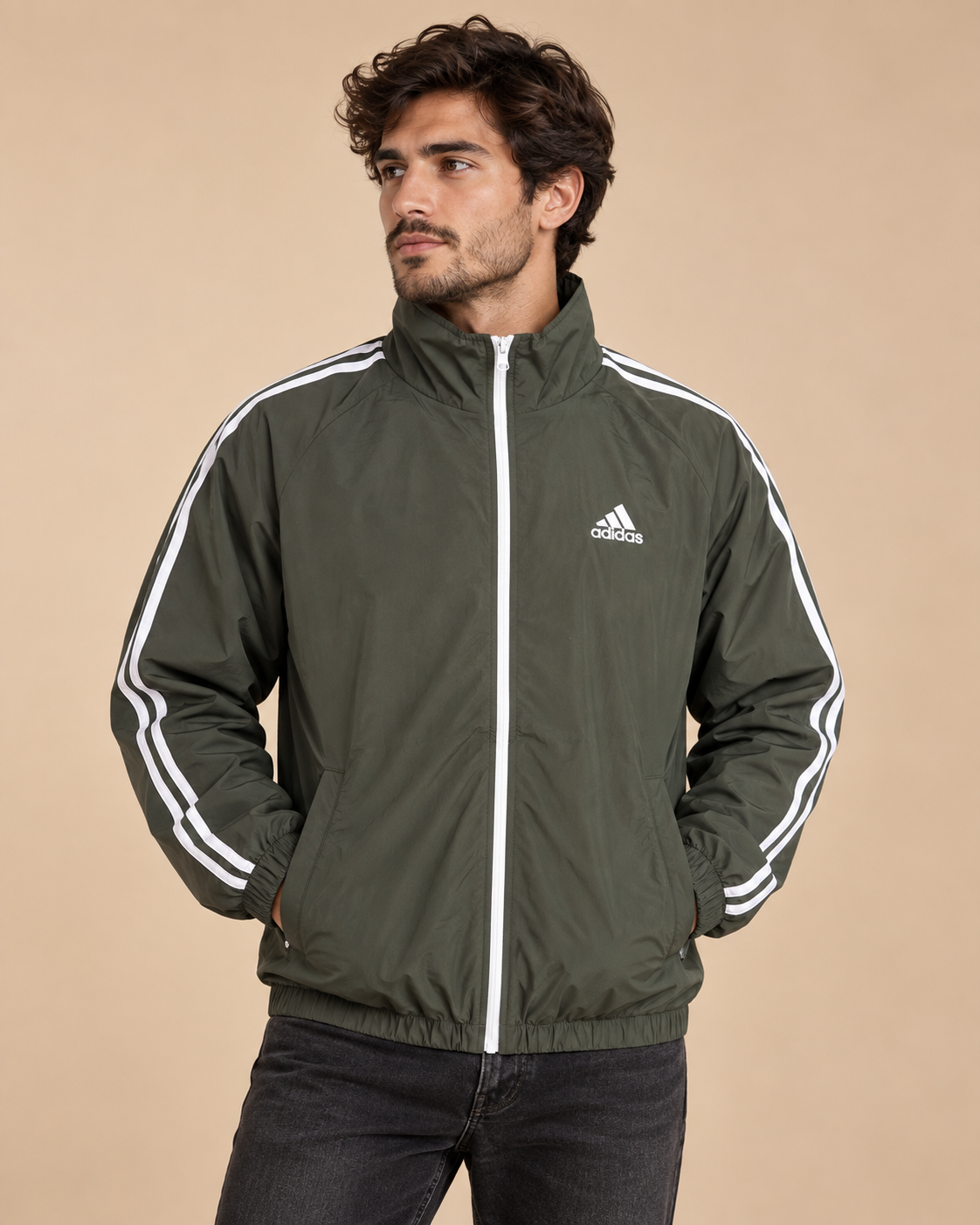 Men’s Adidas 3-Stripe Track Jacket