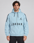 Men’s Sky Blue Jordan Air Hooded Windbreaker Jacket